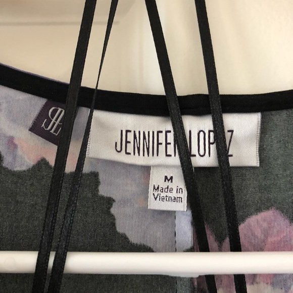 SOLD Jennifer Lopez Floral Maxi Dress - Medium - Picture 4 of 7